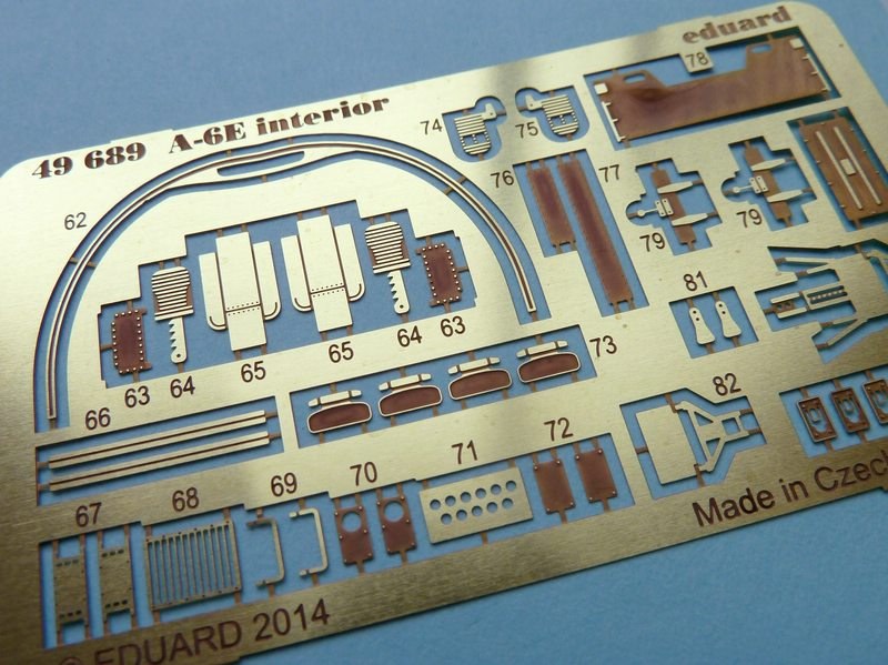 Eduard Ätzteile - A-6E interior S.A.