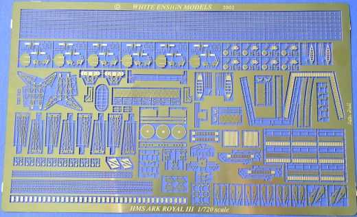 White Ensign Models - Fotoätzteilesatz für HMS Ark Royal