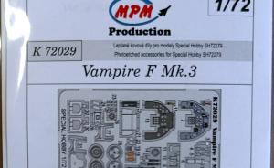 Kit-Ecke: Vampire F Mk.3