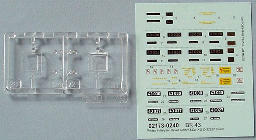 Revell - BR 43 & Kurztender 2´2 T30