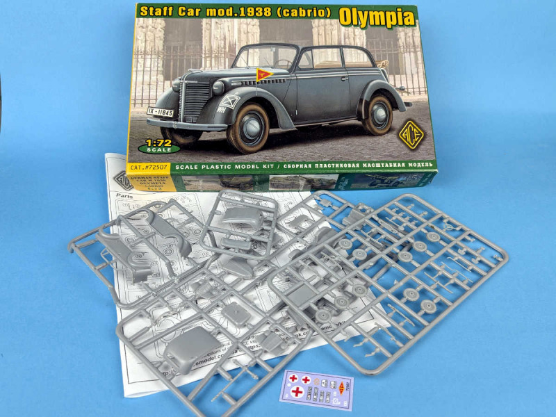 Ace - Staff Car mod.1938 (cabrio)  Olympia