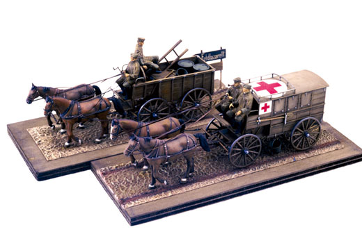 Italeri - German Horse Drawn Convoy