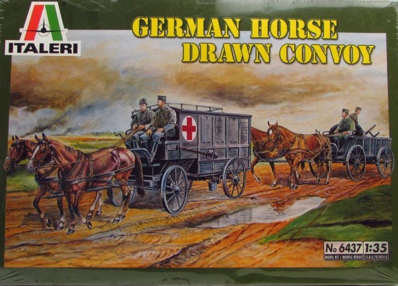 Italeri - German Horse Drawn Convoy