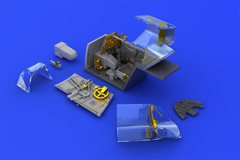 Eduard Brassin - Bf 109G-6 cockpit