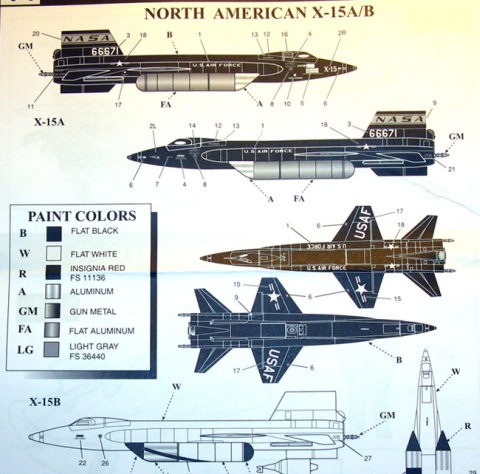 Revell - X-15 Experimental Aircraft