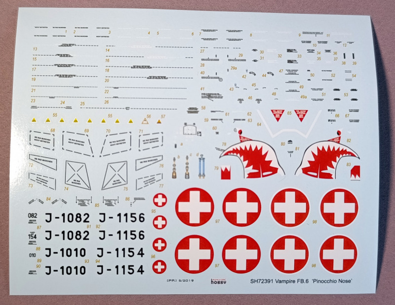 Special Hobby - De Havilland DH.100 Vampire FB.6 "Pinocchio Nose"