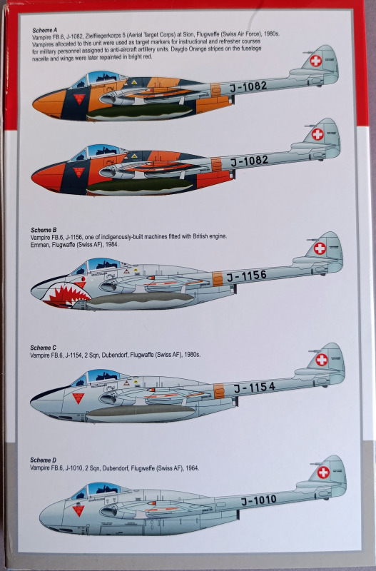 Special Hobby - De Havilland DH.100 Vampire FB.6 "Pinocchio Nose"