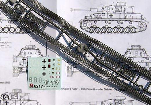 Italeri - Panzerkampfwagen IV Ausführung F1/F2