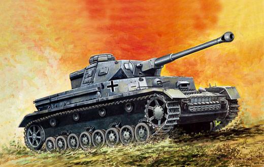 Italeri - Panzerkampfwagen IV Ausführung F1/F2
