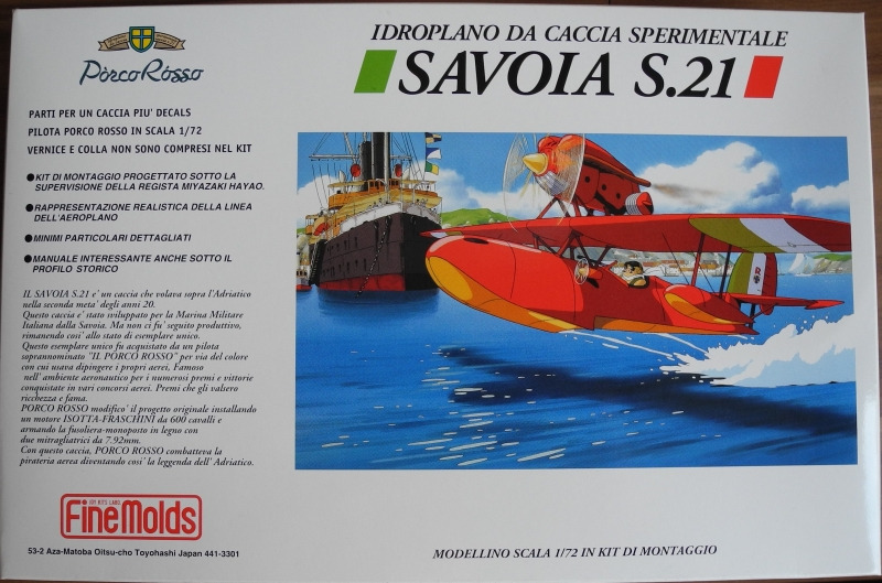 Fine Molds - Savoia S.21 "Porco Rosso"