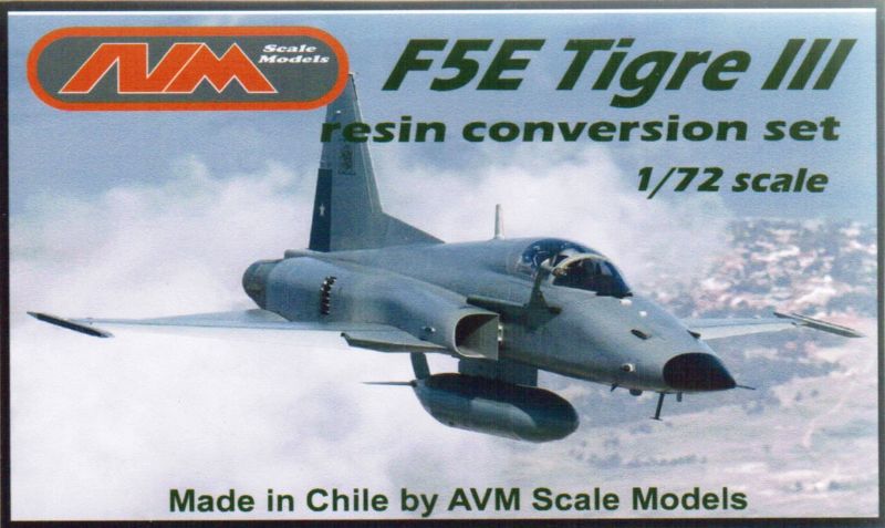 AVM Scale Models - F5E Tigre III resin conversion set