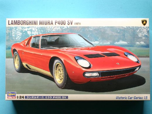 Hasegawa - Lamborghini Miura P400 SV (1971)