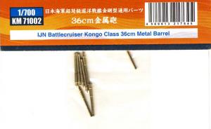 IJN Battlecruiser Kongo Class 36cm Metal Barrel