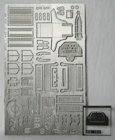 Eduard Ätzteile - A 36A / P51A