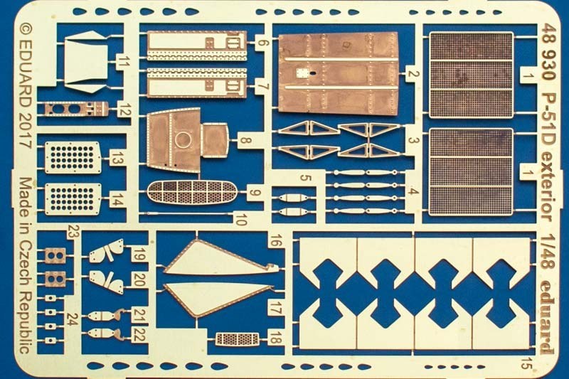 Eduard - P-51D Detail Sets Teil 3