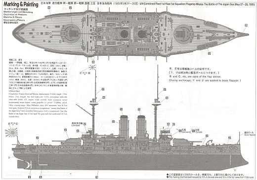Hasegawa - Japanisches Schlachtschiff Mikasa