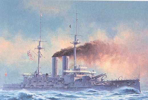 Hasegawa - Japanisches Schlachtschiff Mikasa