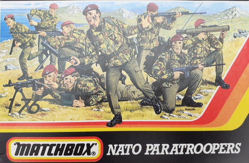 Matchbox - NATO Paratroopers