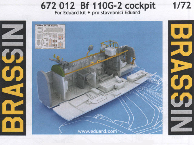 Eduard Brassin - Bf 110G-2 cockpit