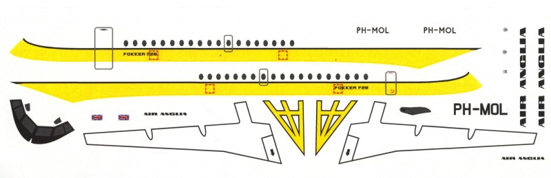 F-RSIN - Fokker 28-1000 - Air Anglia