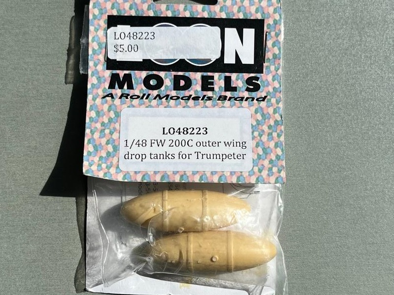 Loon Models - FW 200C outer wing drop tanks