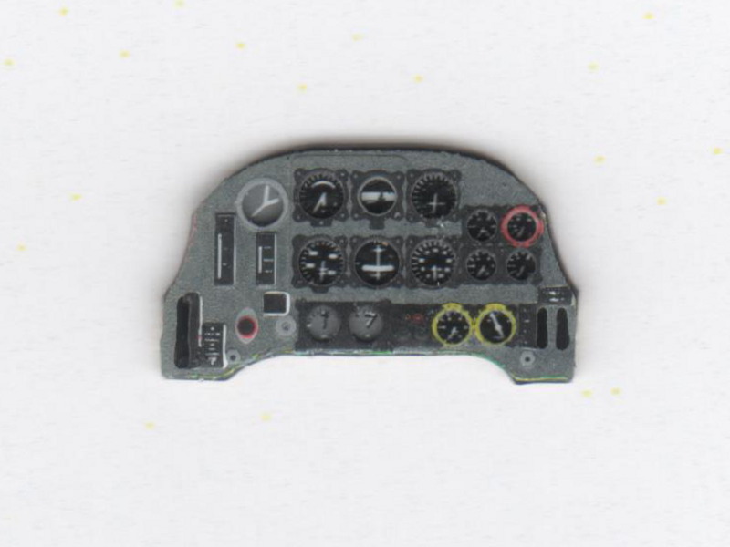 Yahu Models - Heinkel He 112B Instrument Panel