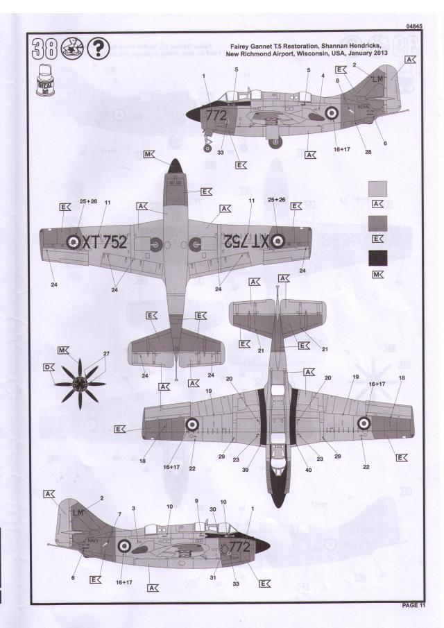 Revell - Fairey Gannet T.5