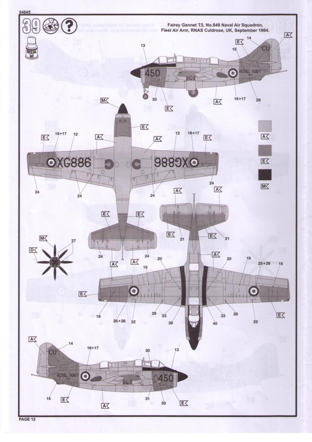 Revell - Fairey Gannet T.5