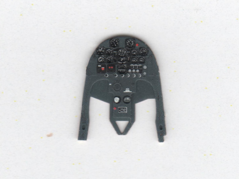 Yahu Models - Caudron 714 Cyklone Instrument Panel