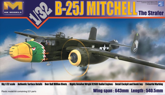 HK-Models - B-25J Mitchell The Strafer