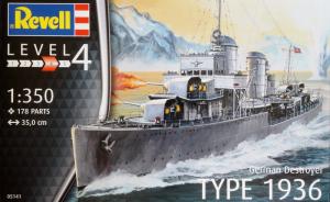 German Destroyer Type 1936