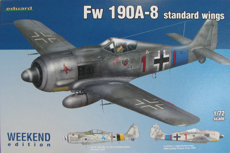 Eduard Bausätze - Fw 190A-8 standard wings