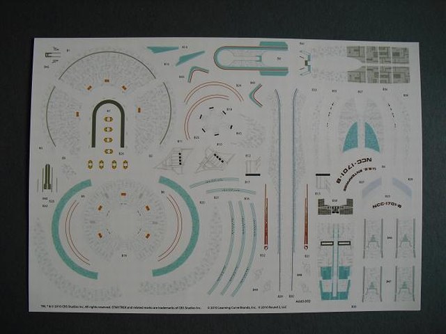 AMT - U.S.S. Enterprise Starship Set