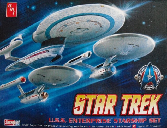 AMT - U.S.S. Enterprise Starship Set