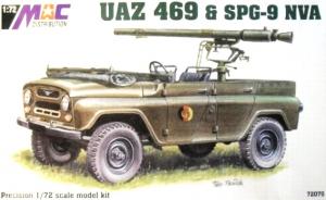 Bausatz: UAZ 469 & SPG-9 NVA