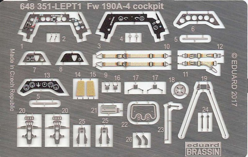 Eduard Brassin - Fw 190A-4 Cockpit