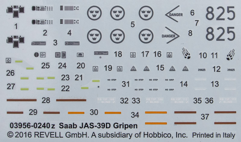 Revell - Saab JAS-39D Gripen