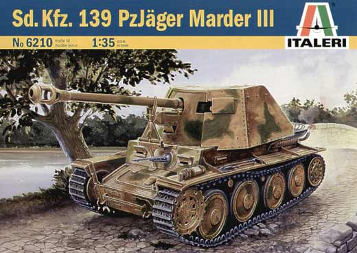 Italeri - Sd. Kfz. 139 PzJäger Marder III