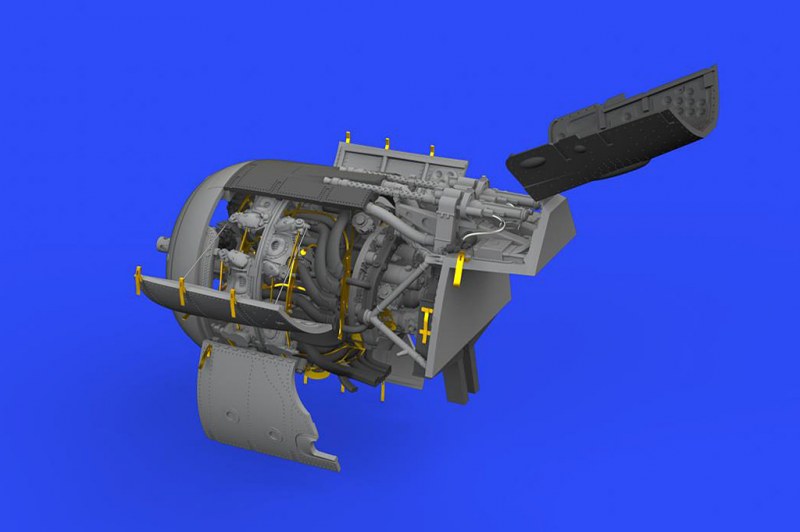 Eduard Brassin - Fw 190A-4 engine & fuselage guns