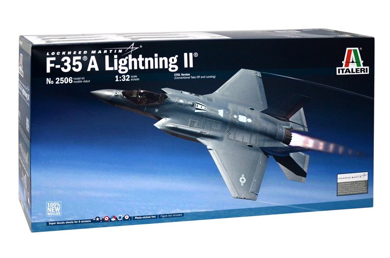 Der F-35 Basisbausatz von Italeri. (Grafik: Italeri)