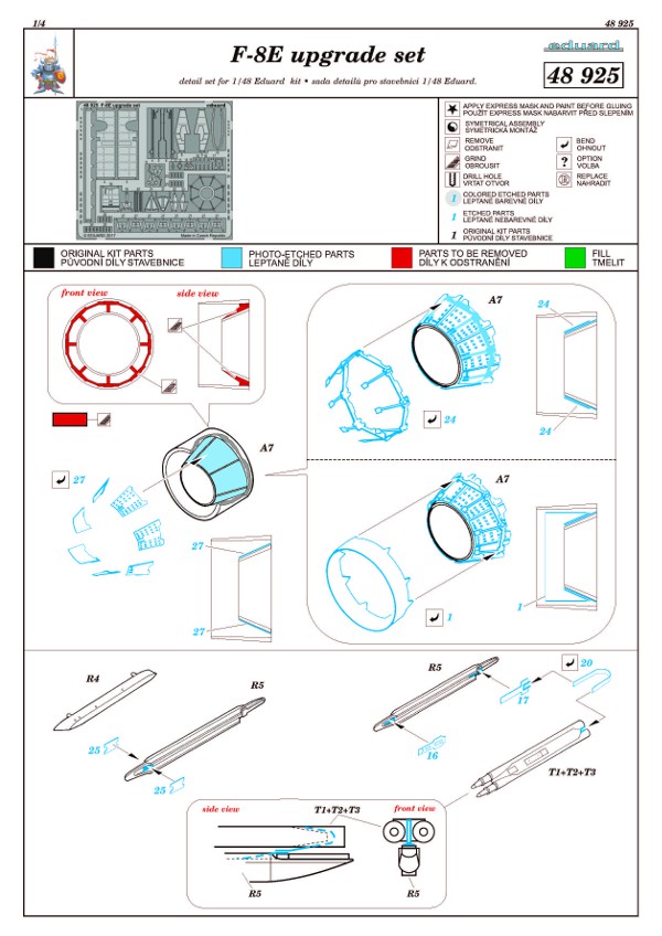 Eduard Brassin - Crusader upgrade Sets