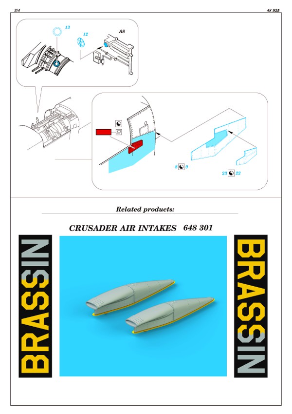 Eduard Brassin - Crusader upgrade Sets