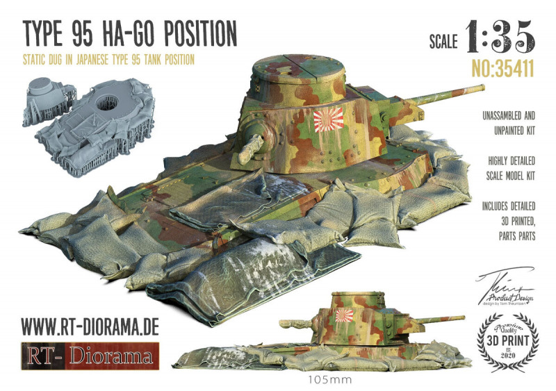 RT-Diorama - Type 95 HA-GO Position