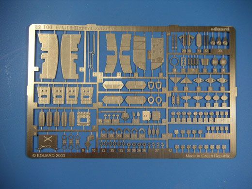 Eduard Ätzteile - F/A-18 Fotoätzteile