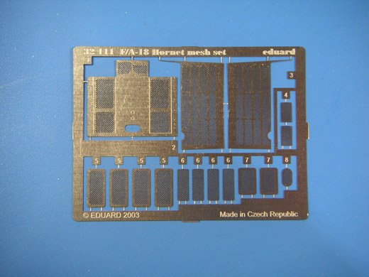 Eduard Ätzteile - F/A-18 Fotoätzteile