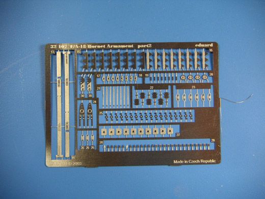 Eduard Ätzteile - F/A-18 Fotoätzteile