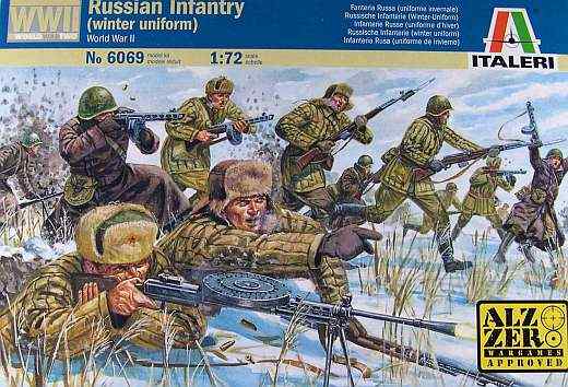 Italeri - Russian Infantry (in Winteruniform)