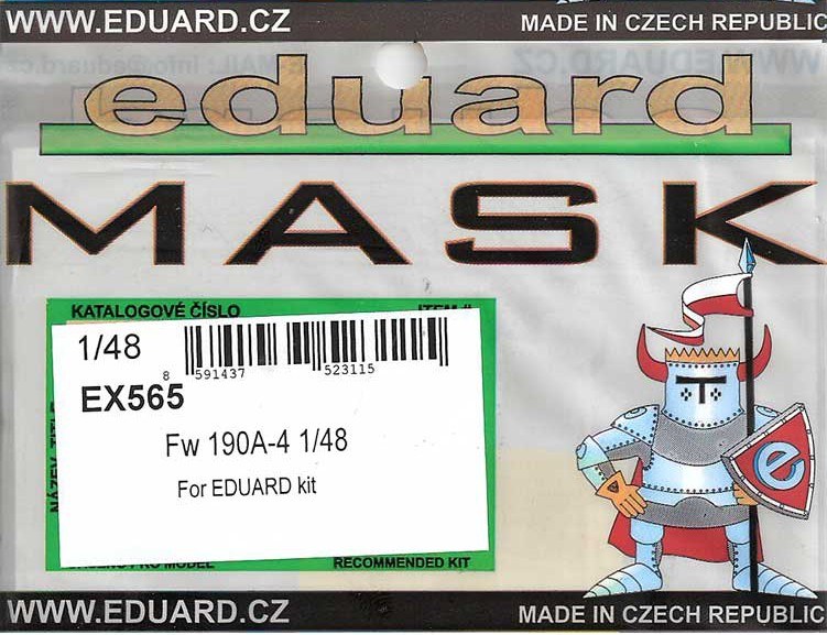 Eduard Mask - Fw-190 A-4