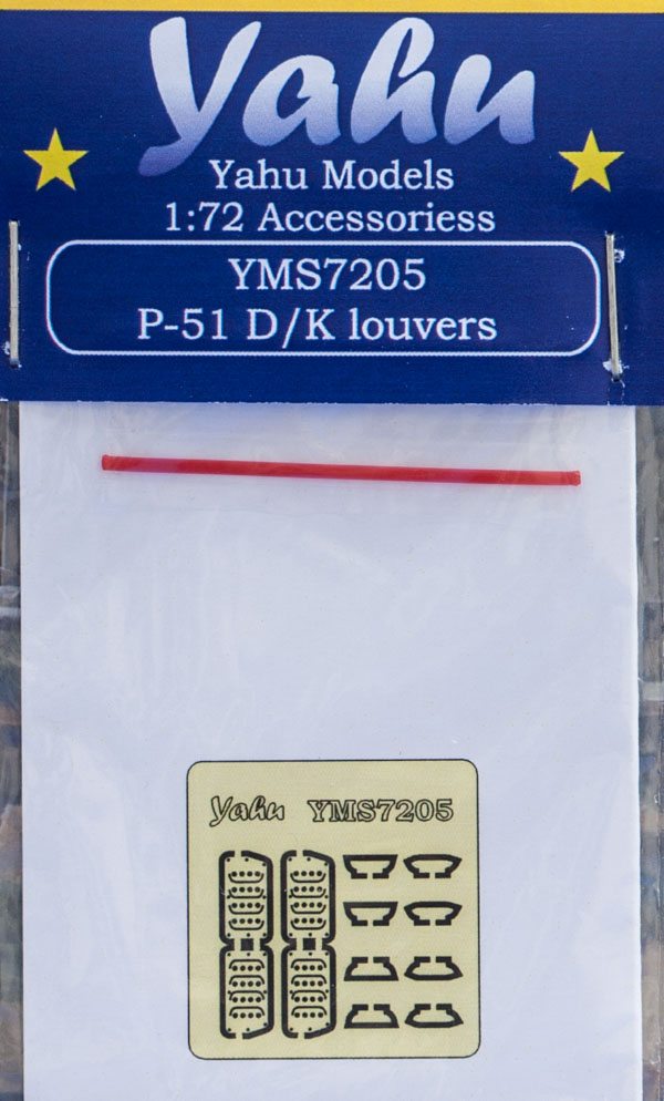 Yahu Models - P-51D/K louvers