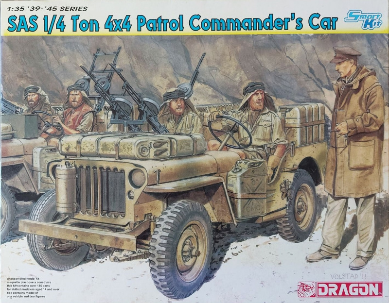 Dragon - SAS ¼ Ton 4x4 Patrol Commander´s Car